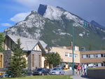banff y mountain